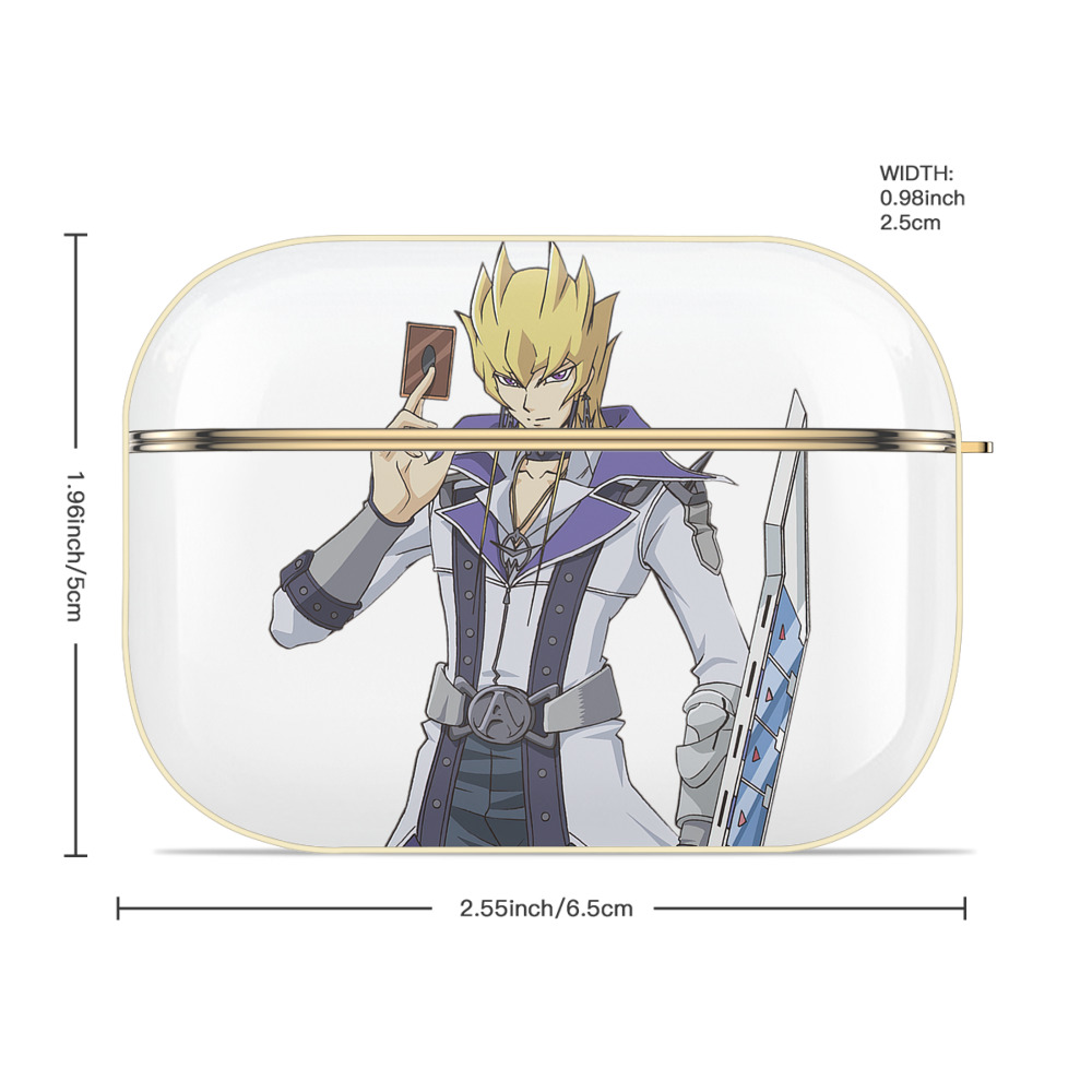 遊☆戯☆王 Yu-Gi-Oh! 【AirPods Pro用】ハードシェル保護ケース｜耐衝撃・防指紋・カラビナ付き商品仕様