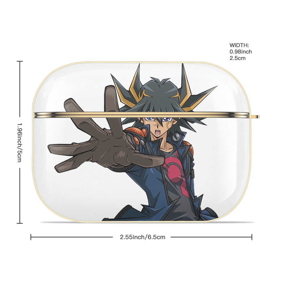 遊☆戯☆王 Yu-Gi-Oh! 【AirPods Pro用】ハードシェル保護ケース｜耐衝撃・防指紋・カラビナ付き商品仕様