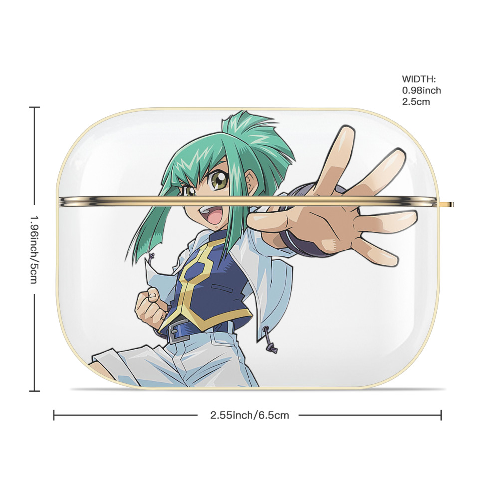 遊☆戯☆王 Yu-Gi-Oh! 【AirPods Pro用】ハードシェル保護ケース｜耐衝撃・防指紋・カラビナ付き商品仕様