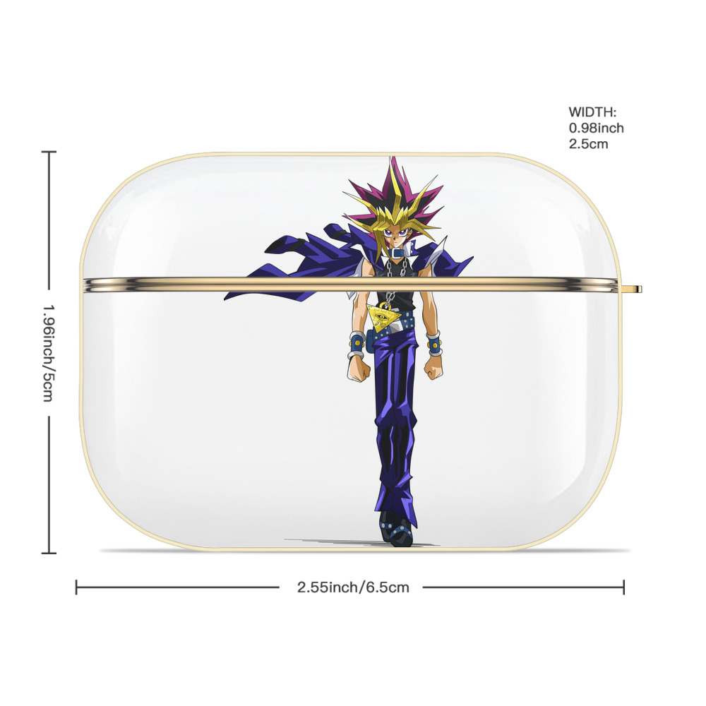 遊☆戯☆王 Yu-Gi-Oh! 【AirPods Pro用】ハードシェル保護ケース｜耐衝撃・防指紋・カラビナ付き商品仕様
