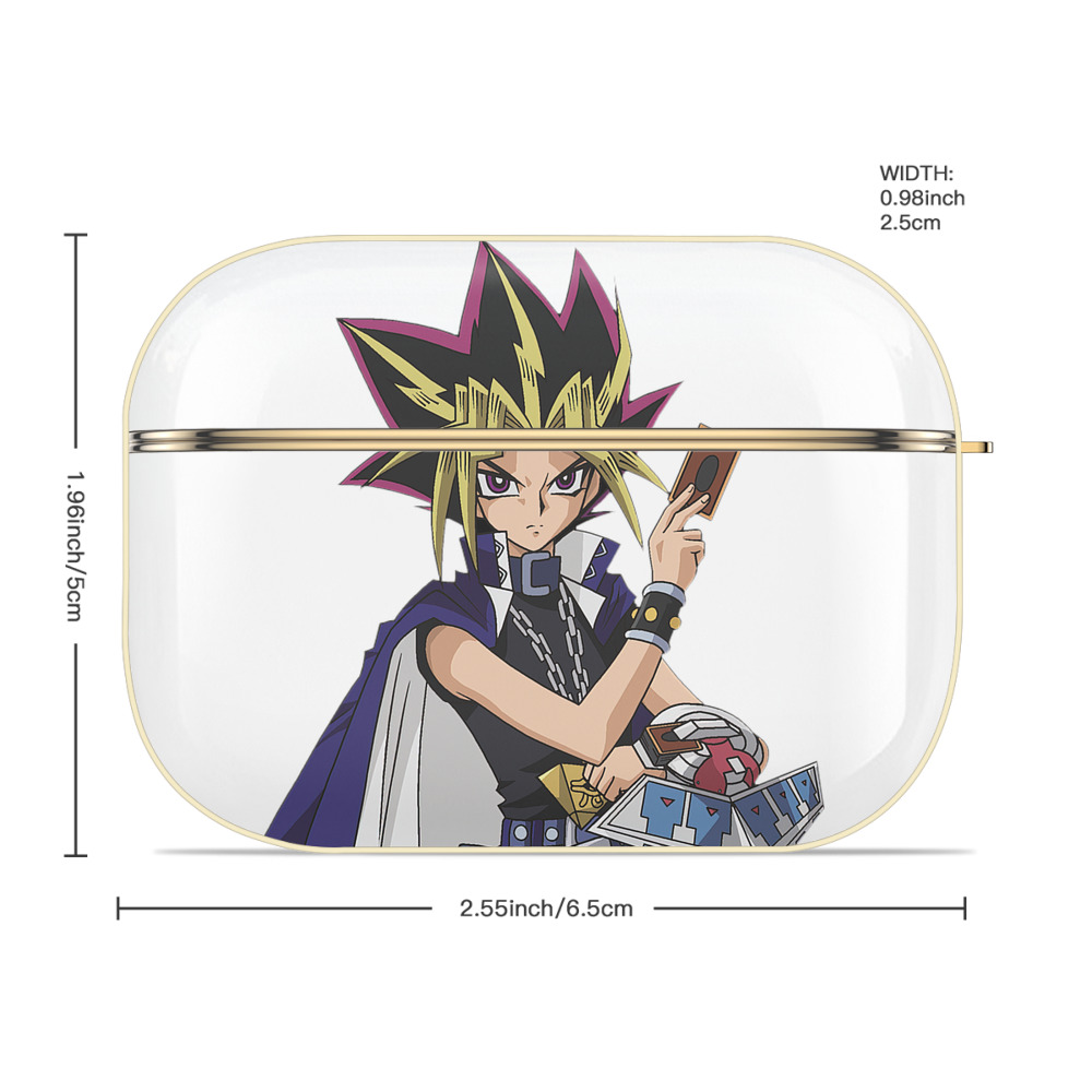 遊☆戯☆王 Yu-Gi-Oh! 【AirPods Pro用】ハードシェル保護ケース｜耐衝撃・防指紋・カラビナ付き商品仕様
