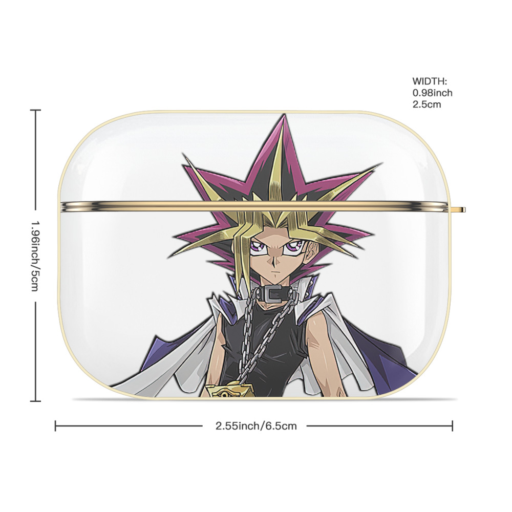 遊☆戯☆王 Yu-Gi-Oh! 【AirPods Pro用】ハードシェル保護ケース｜耐衝撃・防指紋・カラビナ付き商品仕様