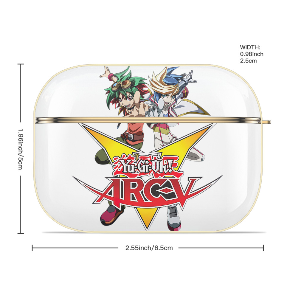 遊☆戯☆王 Yu-Gi-Oh! 【AirPods Pro用】ハードシェル保護ケース｜耐衝撃・防指紋・カラビナ付き商品仕様