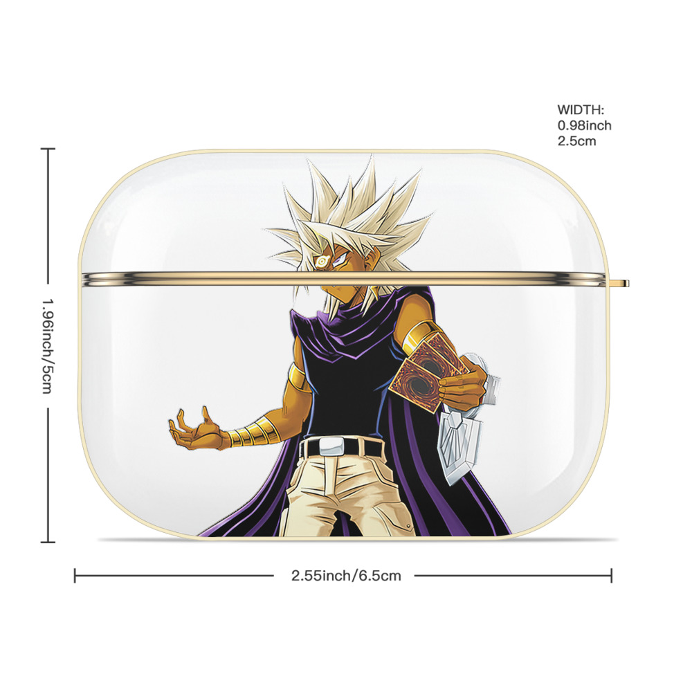 遊☆戯☆王 Yu-Gi-Oh! 【AirPods Pro用】ハードシェル保護ケース｜耐衝撃・防指紋・カラビナ付き商品仕様