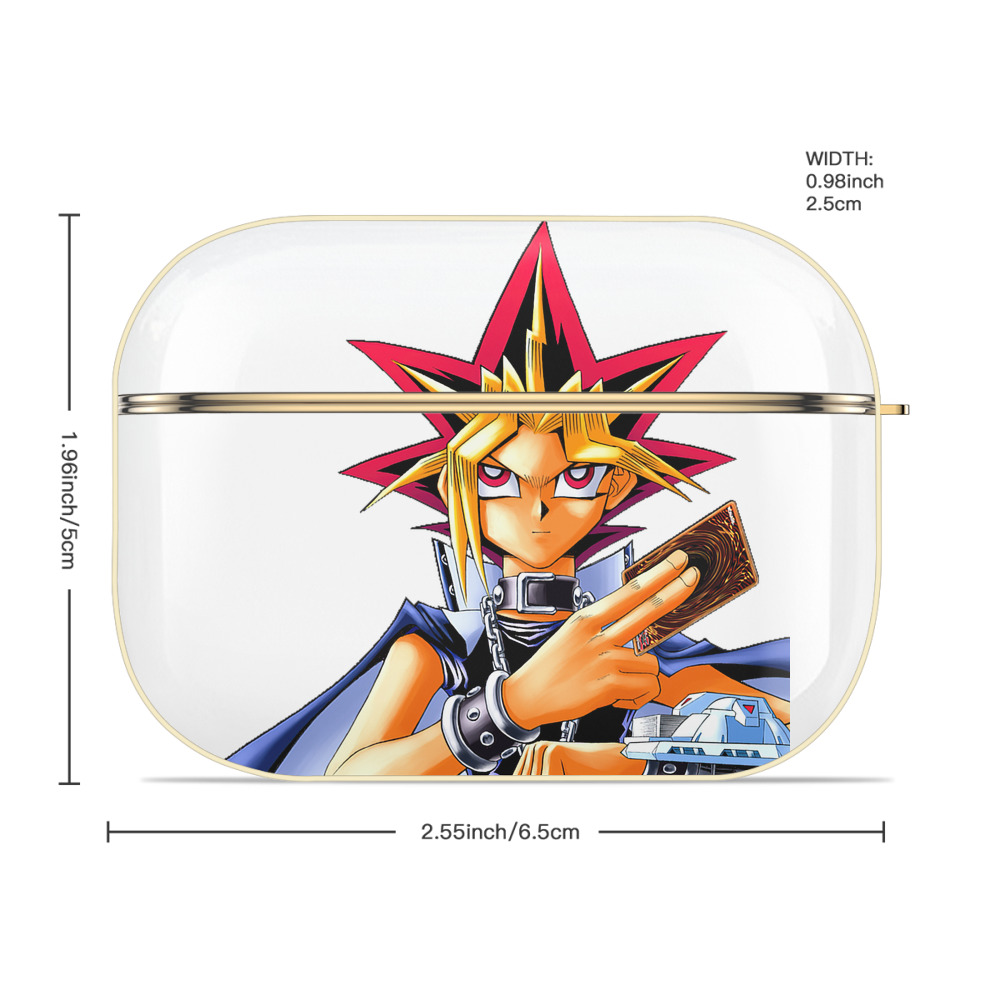 遊☆戯☆王 Yu-Gi-Oh! 【AirPods Pro用】ハードシェル保護ケース｜耐衝撃・防指紋・カラビナ付き商品仕様