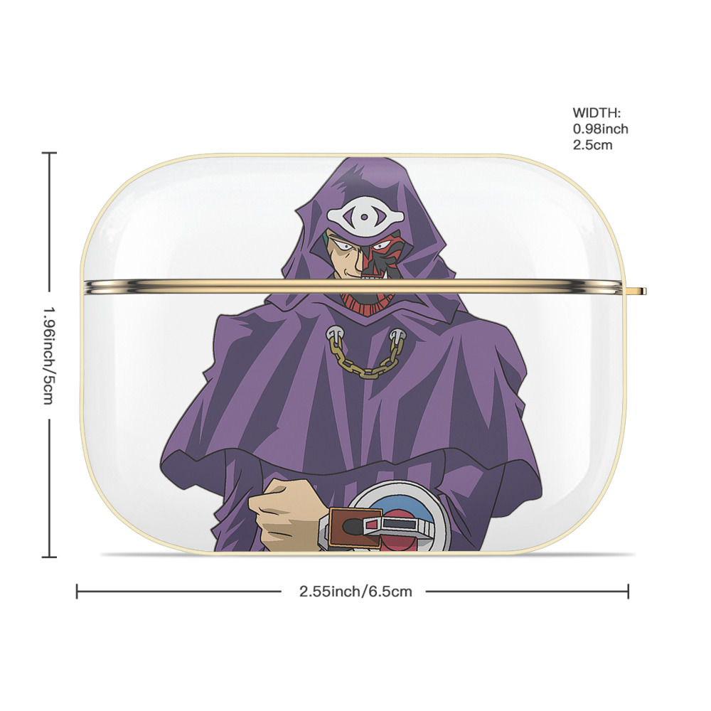 遊☆戯☆王 Yu-Gi-Oh! 【AirPods Pro用】ハードシェル保護ケース｜耐衝撃・防指紋・カラビナ付き商品仕様