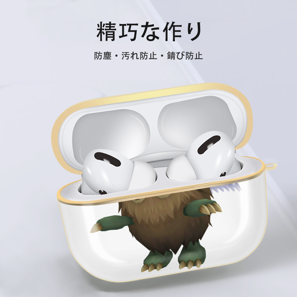 遊☆戯☆王 Yu-Gi-Oh! 【AirPods Pro用】ハードシェル保護ケース｜耐衝撃・防指紋・カラビナ付き商品仕様