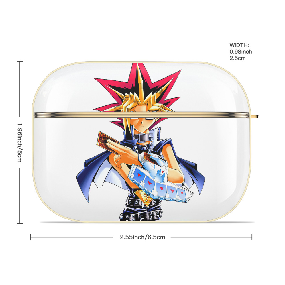 遊☆戯☆王 Yu-Gi-Oh! 【AirPods Pro用】ハードシェル保護ケース｜耐衝撃・防指紋・カラビナ付き商品仕様