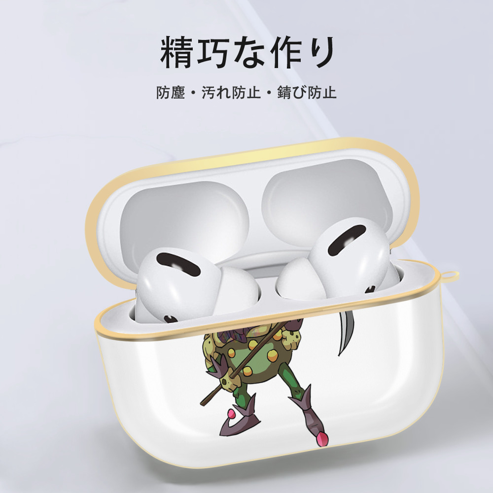 遊☆戯☆王 Yu-Gi-Oh! 【AirPods Pro用】ハードシェル保護ケース｜耐衝撃・防指紋・カラビナ付き商品仕様