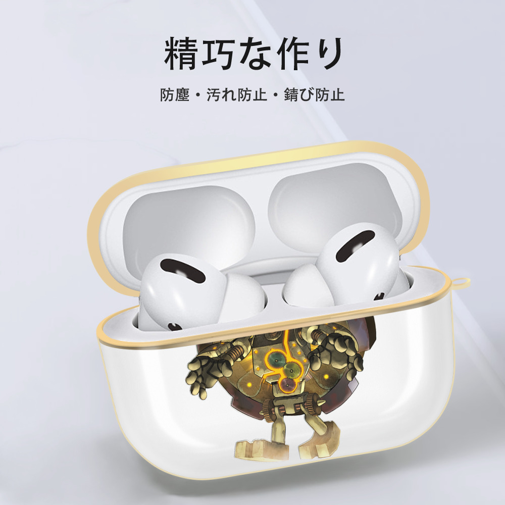 遊☆戯☆王 Yu-Gi-Oh! 【AirPods Pro用】ハードシェル保護ケース｜耐衝撃・防指紋・カラビナ付き商品仕様
