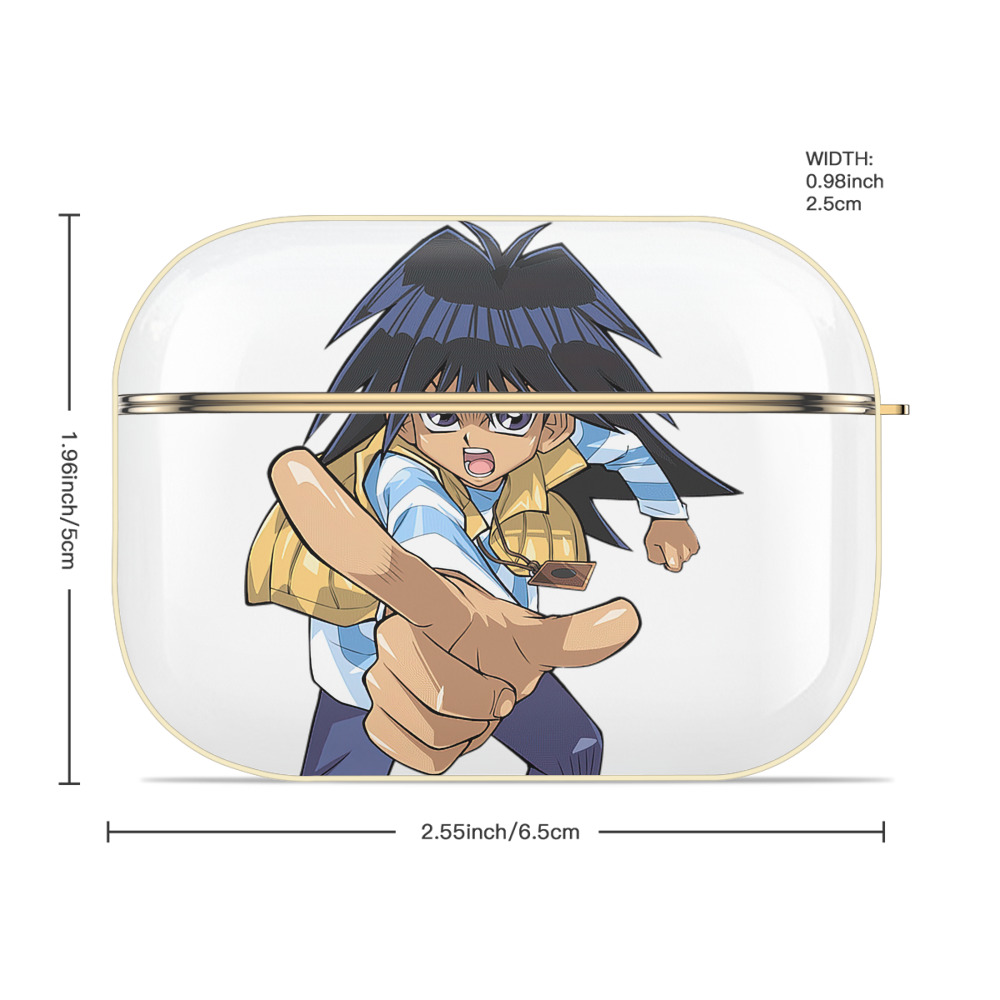 遊☆戯☆王 Yu-Gi-Oh! 【AirPods Pro用】ハードシェル保護ケース｜耐衝撃・防指紋・カラビナ付き商品仕様