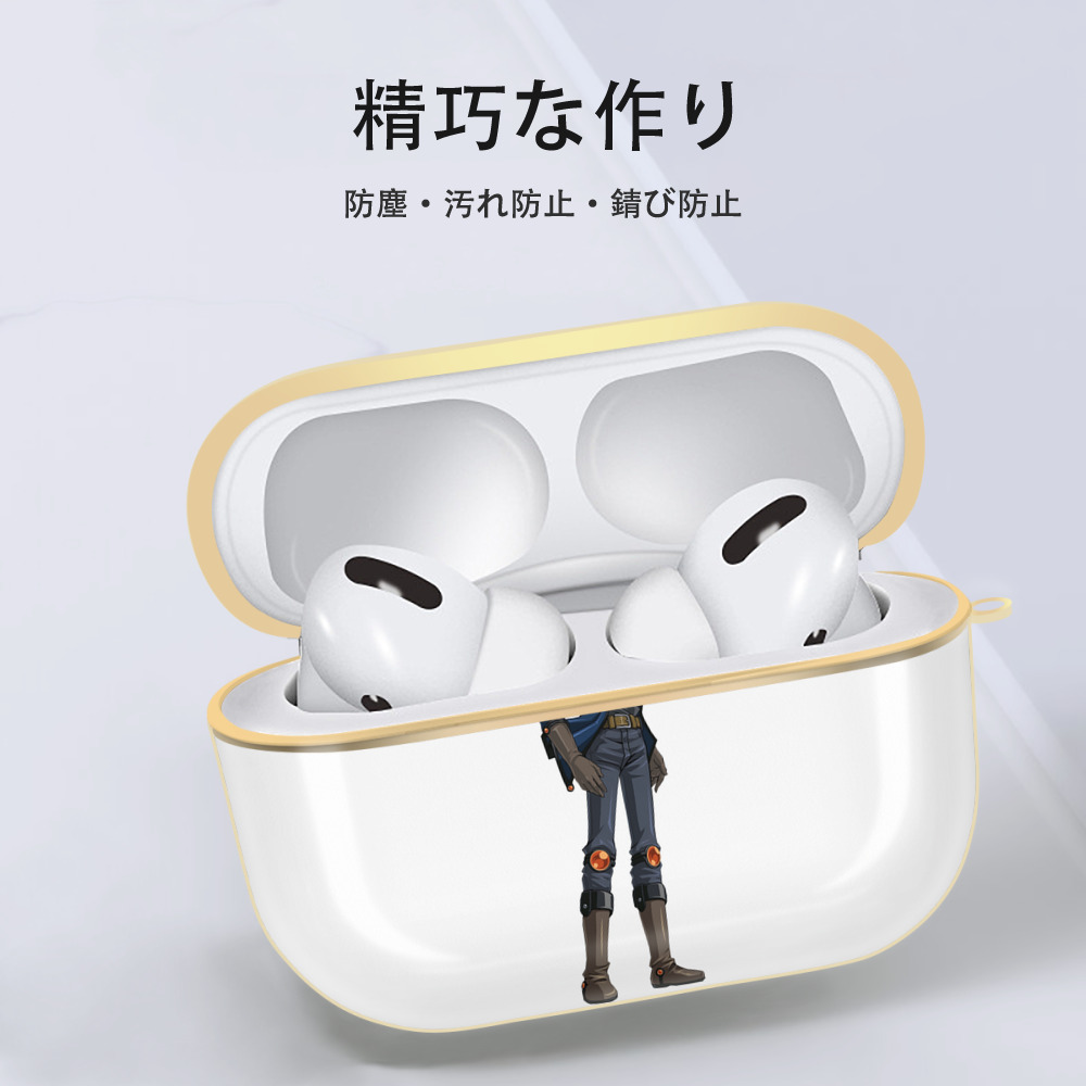 遊☆戯☆王 Yu-Gi-Oh! 【AirPods Pro用】ハードシェル保護ケース｜耐衝撃・防指紋・カラビナ付き商品仕様