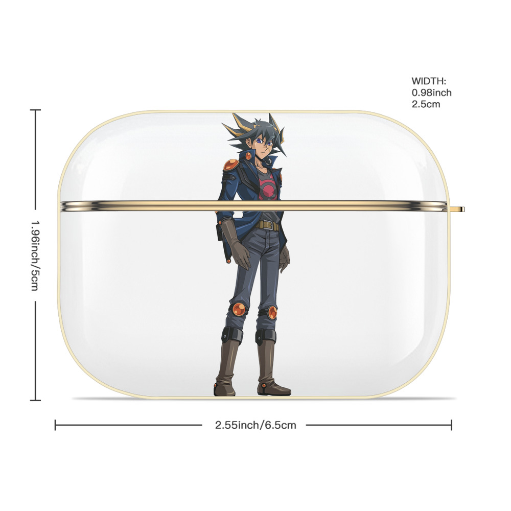 遊☆戯☆王 Yu-Gi-Oh! 【AirPods Pro用】ハードシェル保護ケース｜耐衝撃・防指紋・カラビナ付き商品仕様