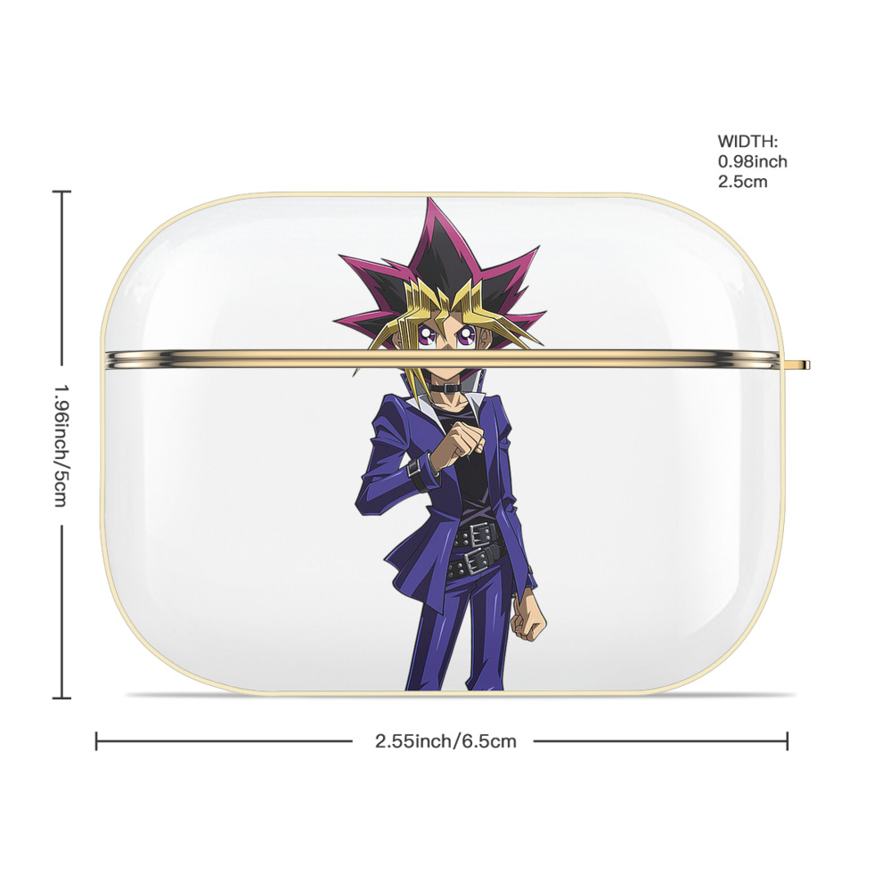 遊☆戯☆王 Yu-Gi-Oh! 【AirPods Pro用】ハードシェル保護ケース｜耐衝撃・防指紋・カラビナ付き商品仕様
