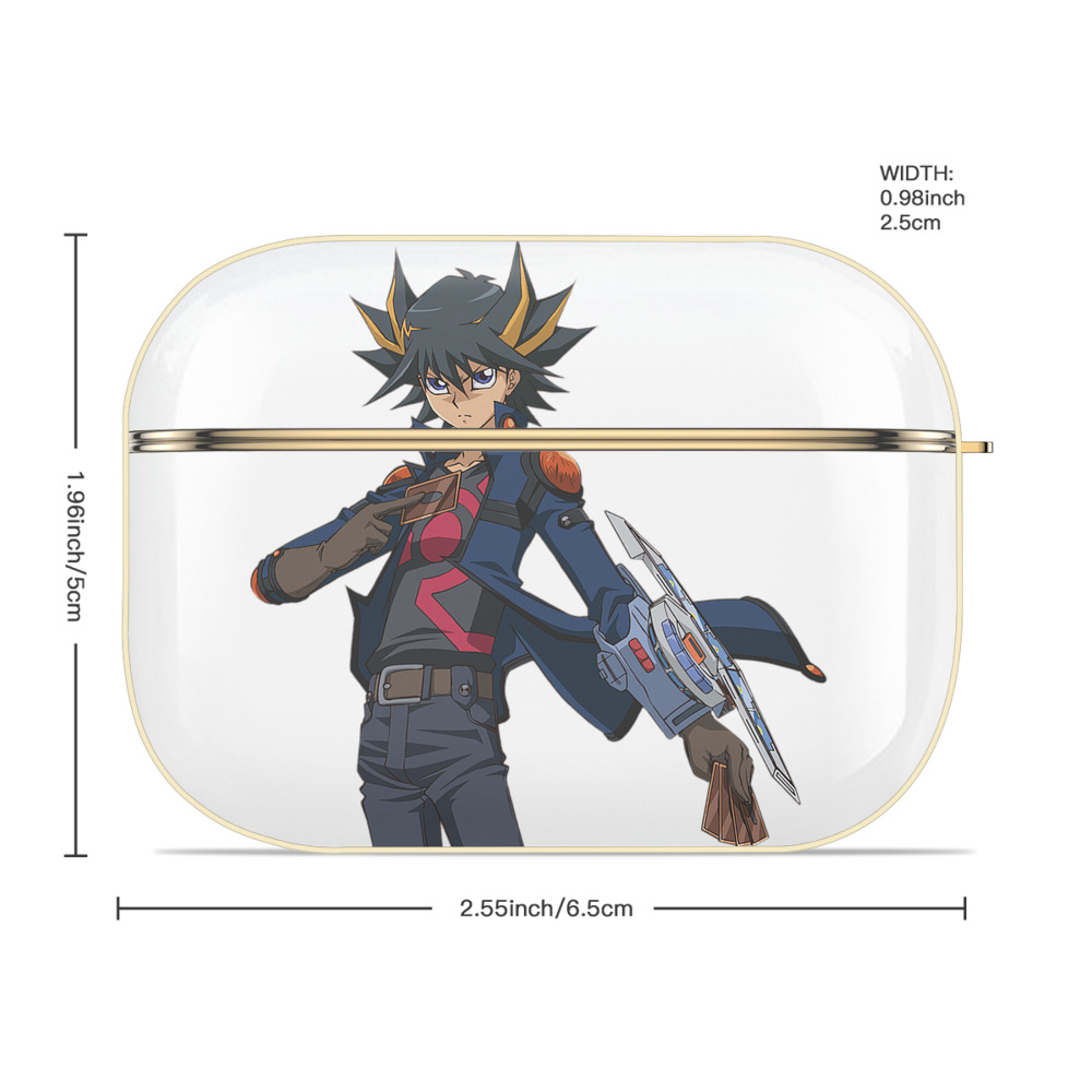 遊☆戯☆王 Yu-Gi-Oh! 【AirPods Pro用】ハードシェル保護ケース｜耐衝撃・防指紋・カラビナ付き商品仕様