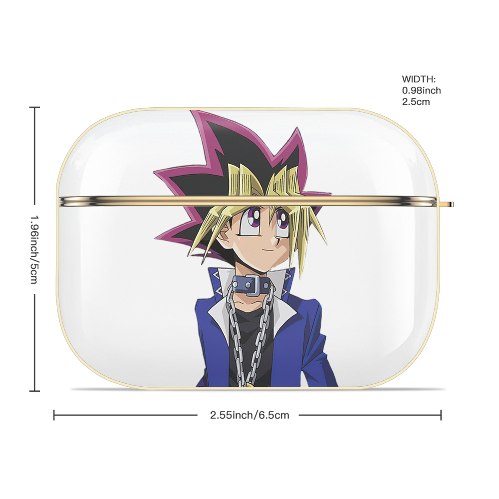 遊☆戯☆王 Yu-Gi-Oh! 【AirPods Pro用】ハードシェル保護ケース｜耐衝撃・防指紋・カラビナ付き商品仕様
