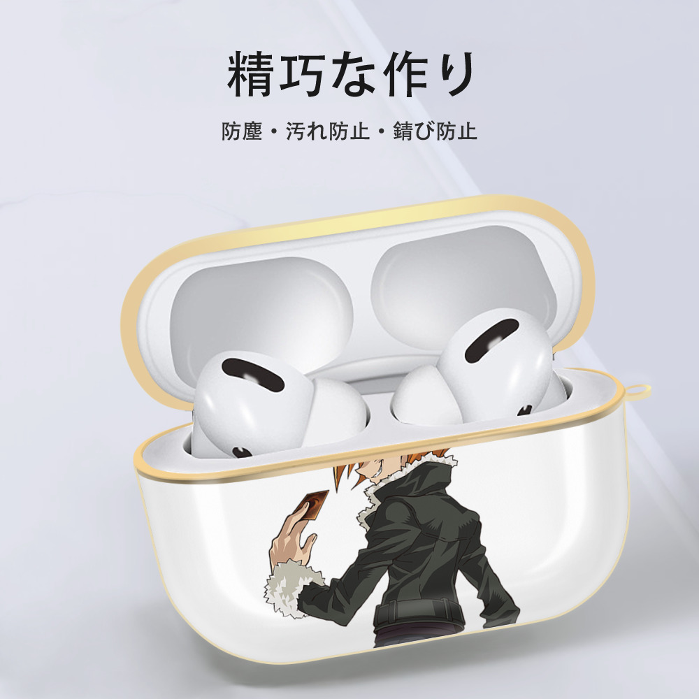 遊☆戯☆王 Yu-Gi-Oh! 【AirPods Pro用】ハードシェル保護ケース｜耐衝撃・防指紋・カラビナ付き商品仕様