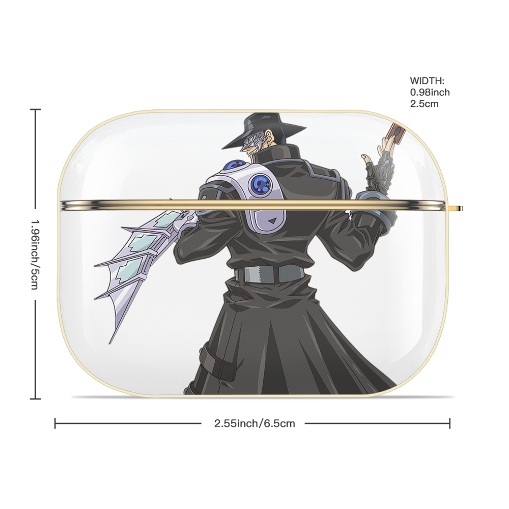遊☆戯☆王 Yu-Gi-Oh! 【AirPods Pro用】ハードシェル保護ケース｜耐衝撃・防指紋・カラビナ付き商品仕様