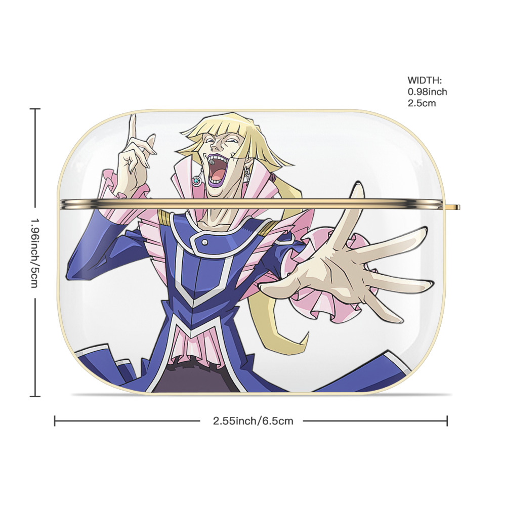 遊☆戯☆王 Yu-Gi-Oh! 【AirPods Pro用】ハードシェル保護ケース｜耐衝撃・防指紋・カラビナ付き商品仕様