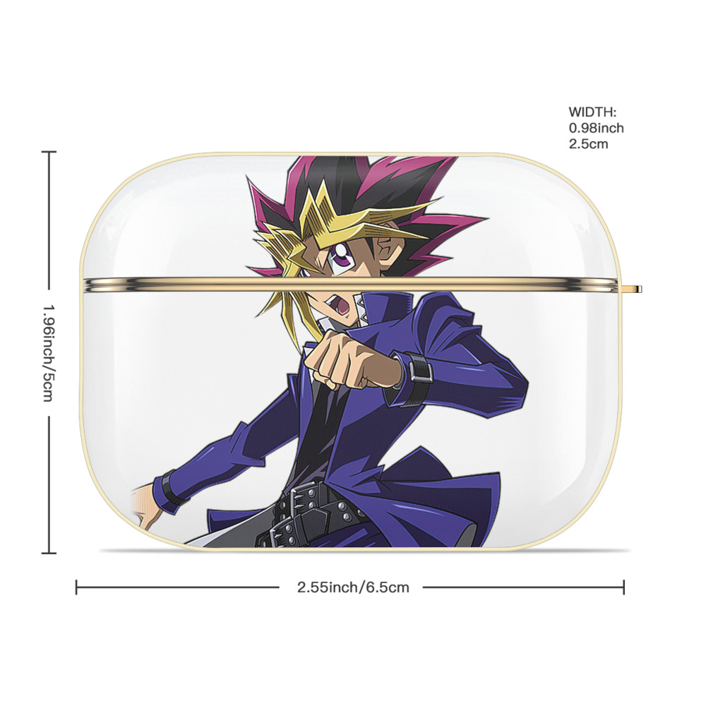 遊☆戯☆王 Yu-Gi-Oh! 【AirPods Pro用】ハードシェル保護ケース｜耐衝撃・防指紋・カラビナ付き商品仕様