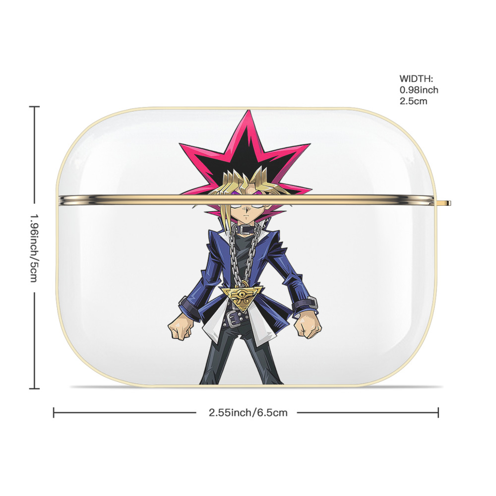 遊☆戯☆王 Yu-Gi-Oh! 【AirPods Pro用】ハードシェル保護ケース｜耐衝撃・防指紋・カラビナ付き商品仕様