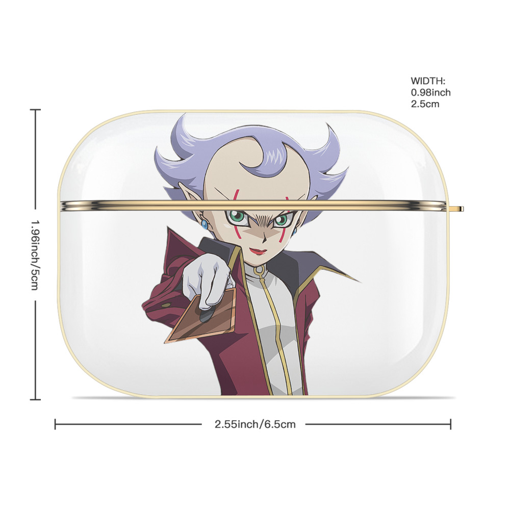 遊☆戯☆王 Yu-Gi-Oh! 【AirPods Pro用】ハードシェル保護ケース｜耐衝撃・防指紋・カラビナ付き商品仕様