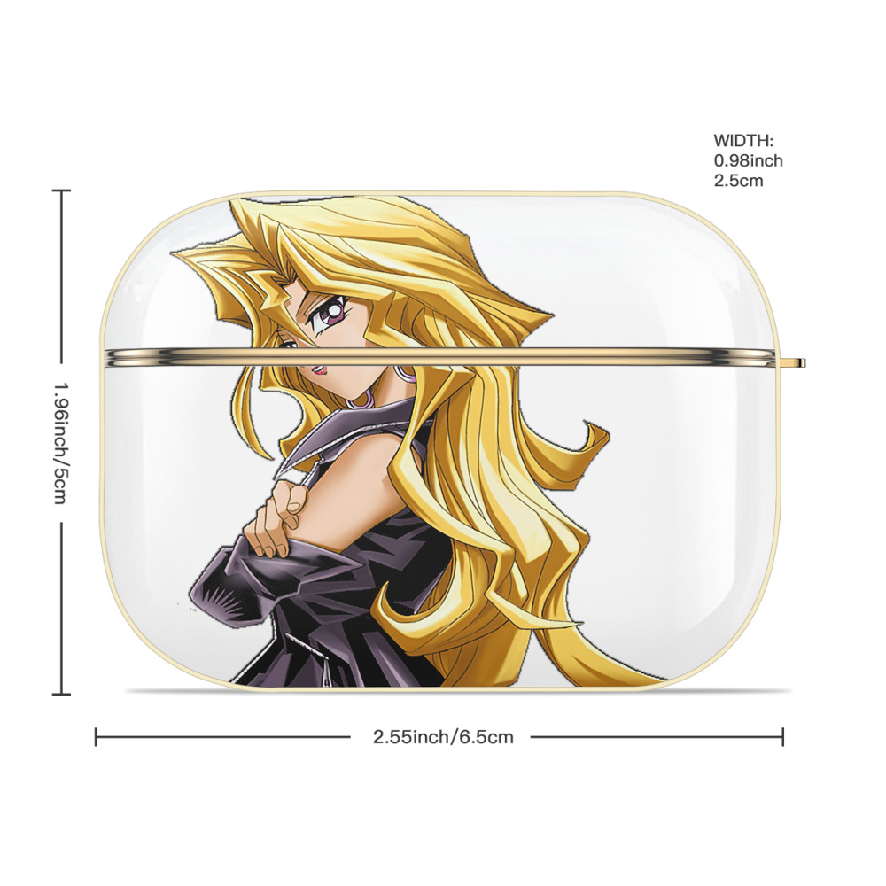 遊☆戯☆王 Yu-Gi-Oh! 【AirPods Pro用】ハードシェル保護ケース｜耐衝撃・防指紋・カラビナ付き商品仕様