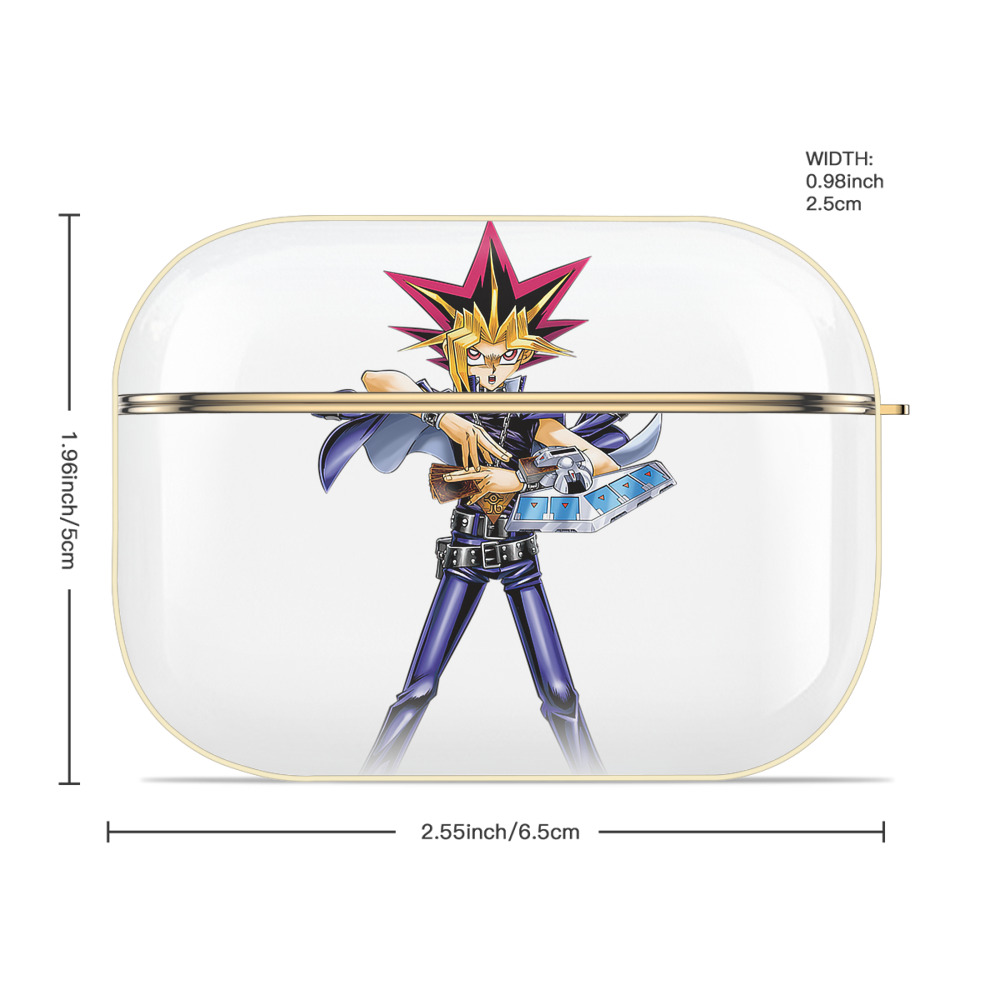 遊☆戯☆王 Yu-Gi-Oh! 【AirPods Pro用】ハードシェル保護ケース｜耐衝撃・防指紋・カラビナ付き商品仕様