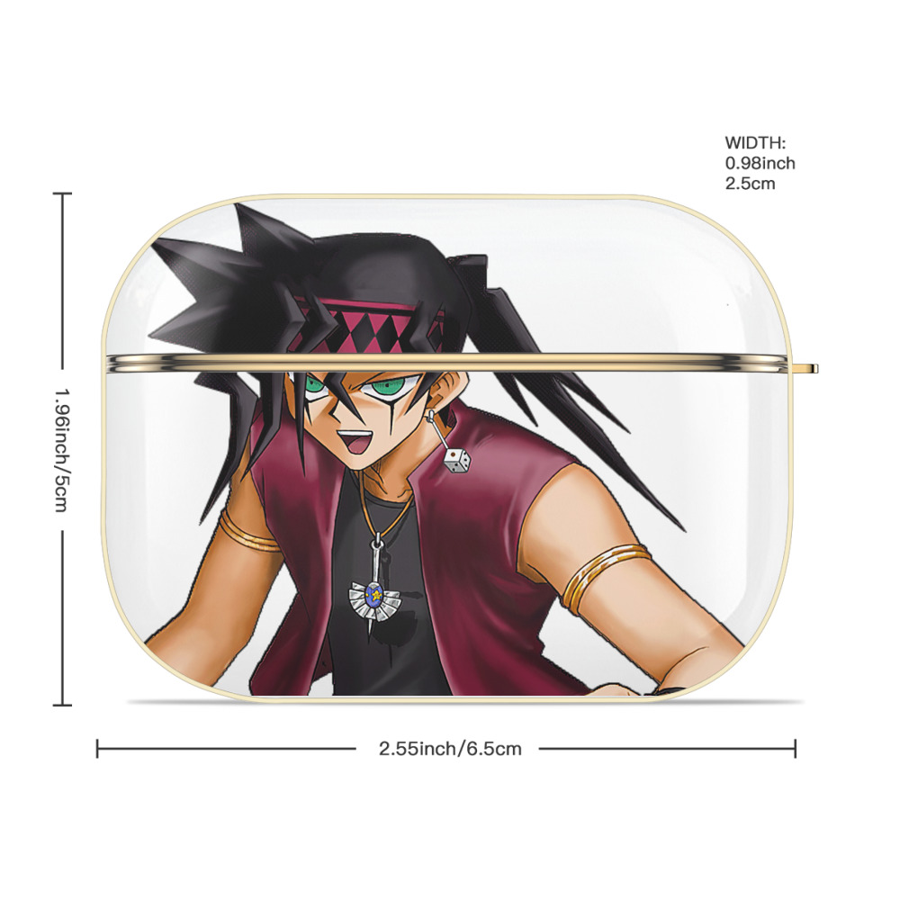 遊☆戯☆王 Yu-Gi-Oh! 【AirPods Pro用】ハードシェル保護ケース｜耐衝撃・防指紋・カラビナ付き商品仕様