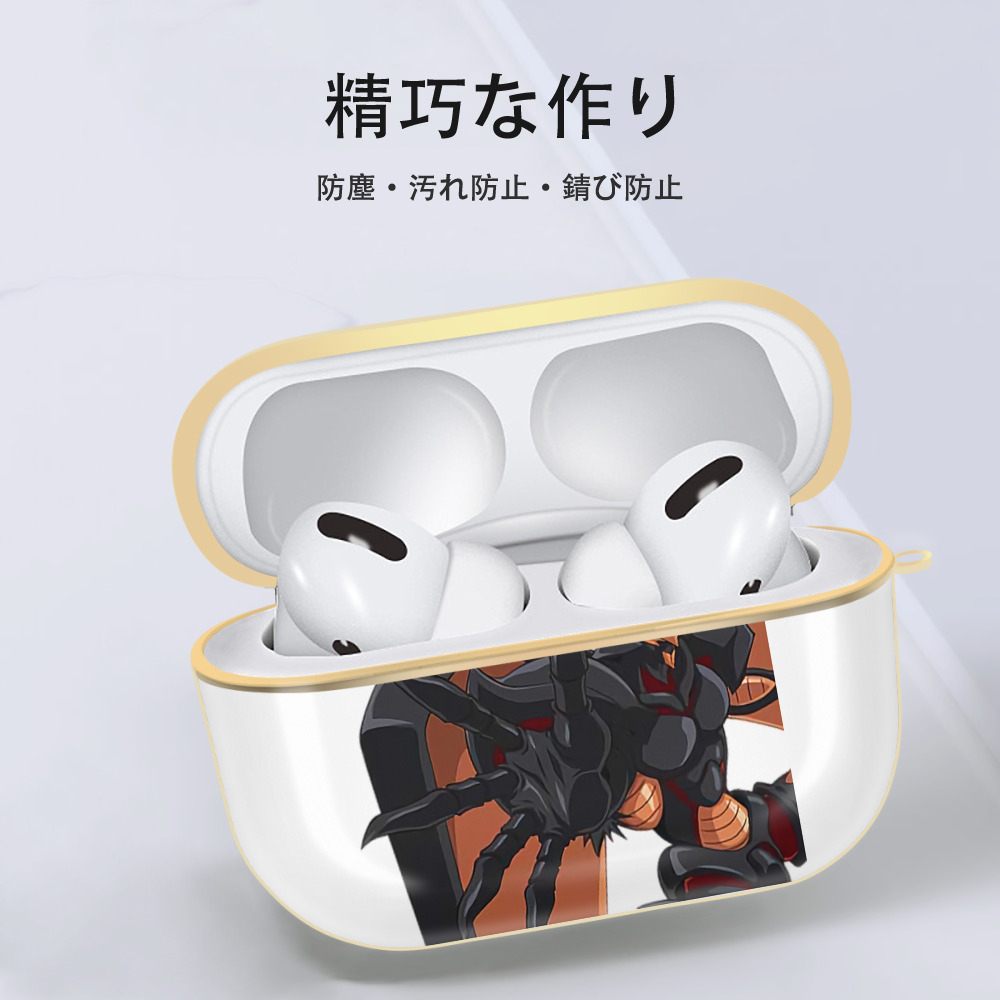 遊☆戯☆王 Yu-Gi-Oh! 【AirPods Pro用】ハードシェル保護ケース｜耐衝撃・防指紋・カラビナ付き商品仕様