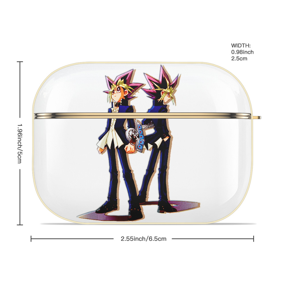 遊☆戯☆王 Yu-Gi-Oh! 【AirPods Pro用】ハードシェル保護ケース｜耐衝撃・防指紋・カラビナ付き商品仕様