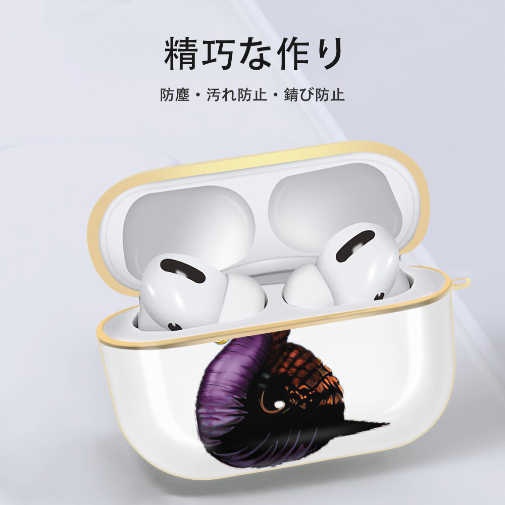 遊☆戯☆王 Yu-Gi-Oh! 【AirPods Pro用】ハードシェル保護ケース｜耐衝撃・防指紋・カラビナ付き商品仕様