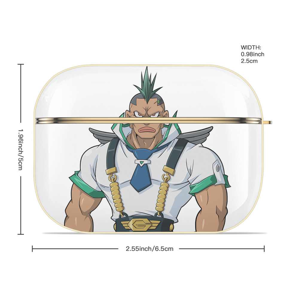 遊☆戯☆王 Yu-Gi-Oh! 【AirPods Pro用】ハードシェル保護ケース｜耐衝撃・防指紋・カラビナ付き商品仕様