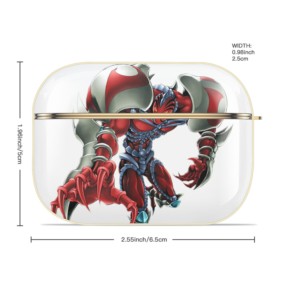 遊☆戯☆王 Yu-Gi-Oh! 【AirPods Pro用】ハードシェル保護ケース｜耐衝撃・防指紋・カラビナ付き商品仕様