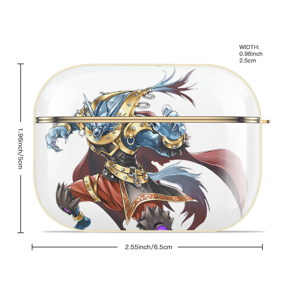 遊☆戯☆王 Yu-Gi-Oh! 【AirPods Pro用】ハードシェル保護ケース｜耐衝撃・防指紋・カラビナ付き商品仕様