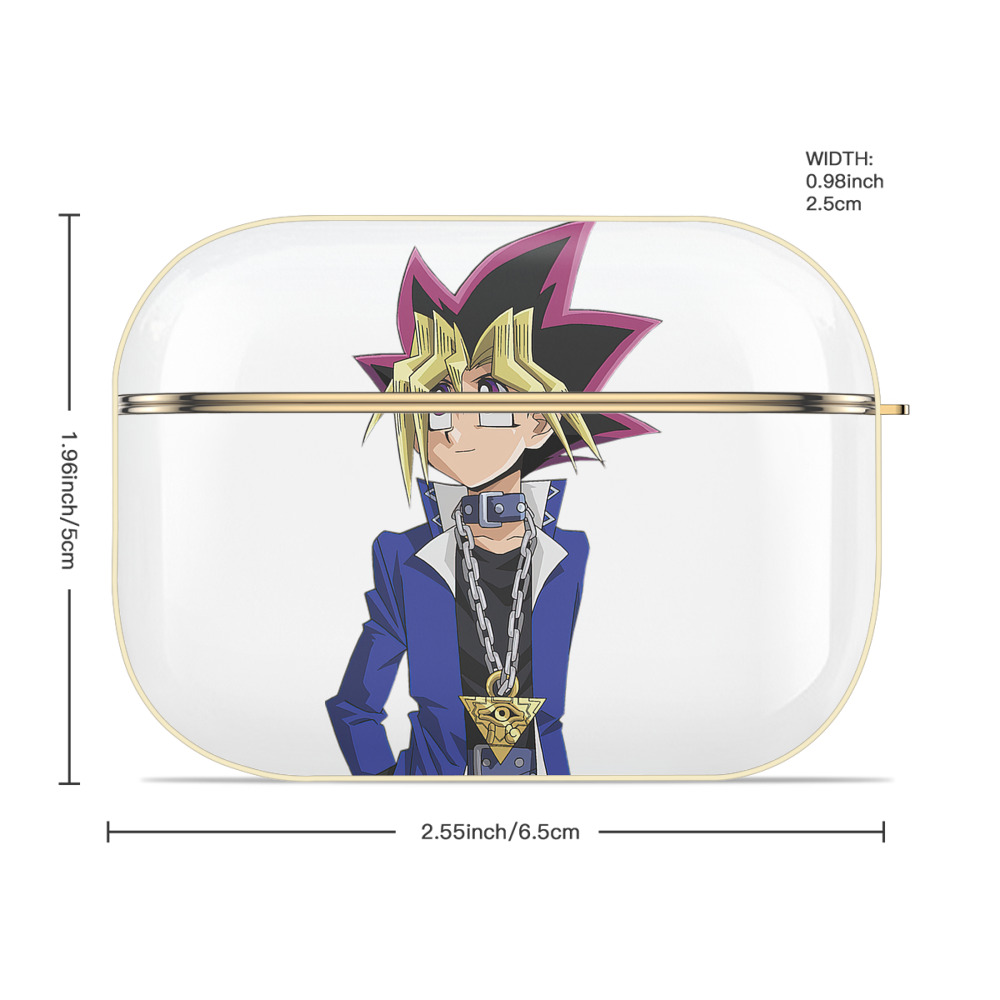 遊☆戯☆王 Yu-Gi-Oh! 【AirPods Pro用】ハードシェル保護ケース｜耐衝撃・防指紋・カラビナ付き商品仕様