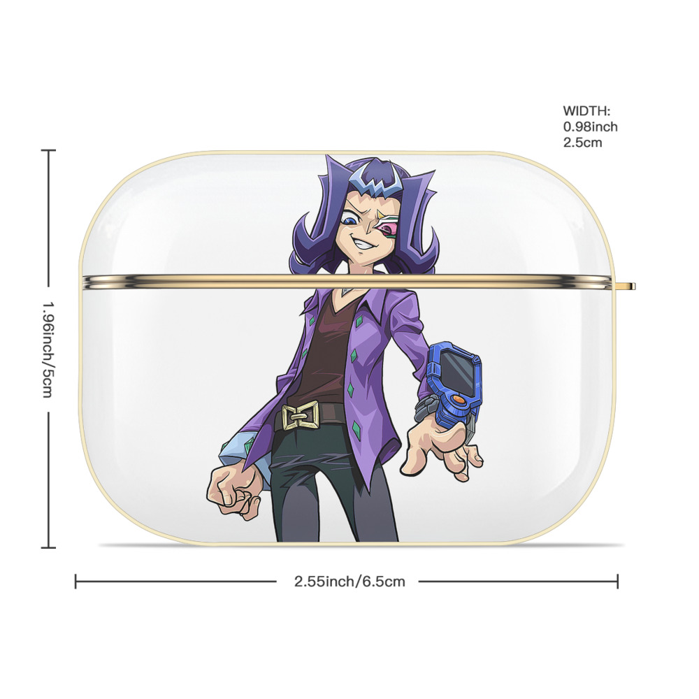 遊☆戯☆王 Yu-Gi-Oh! 【AirPods Pro用】ハードシェル保護ケース｜耐衝撃・防指紋・カラビナ付き商品仕様
