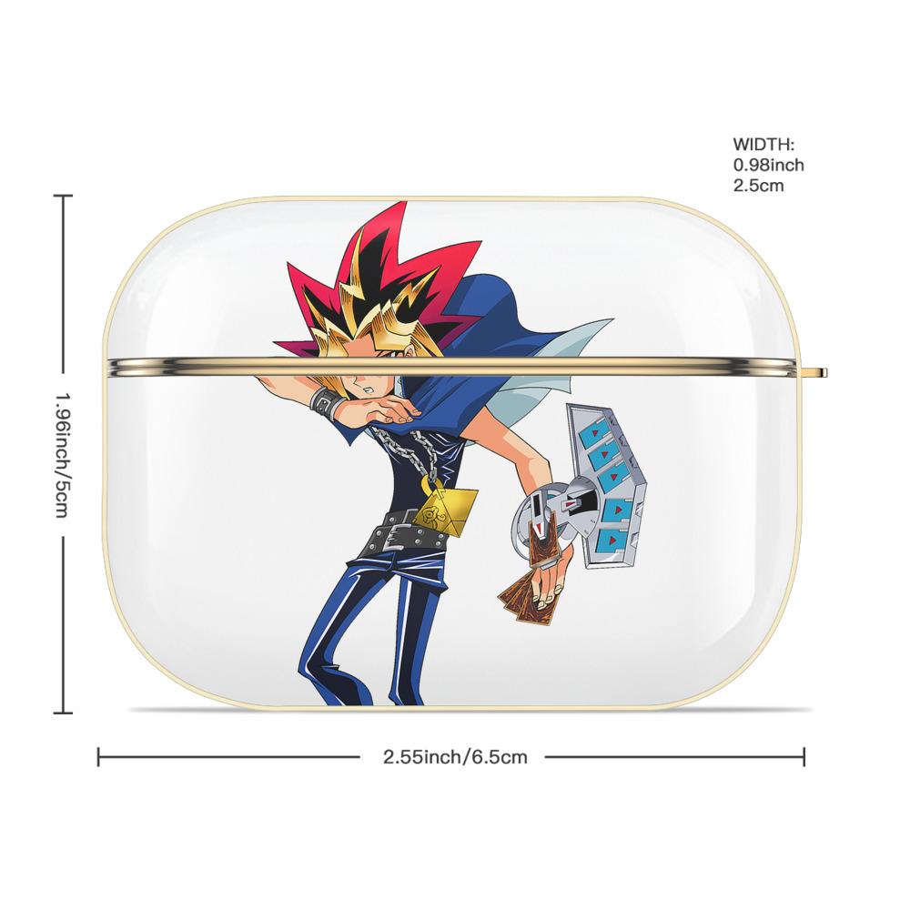 遊☆戯☆王 Yu-Gi-Oh! 【AirPods Pro用】ハードシェル保護ケース｜耐衝撃・防指紋・カラビナ付き商品仕様