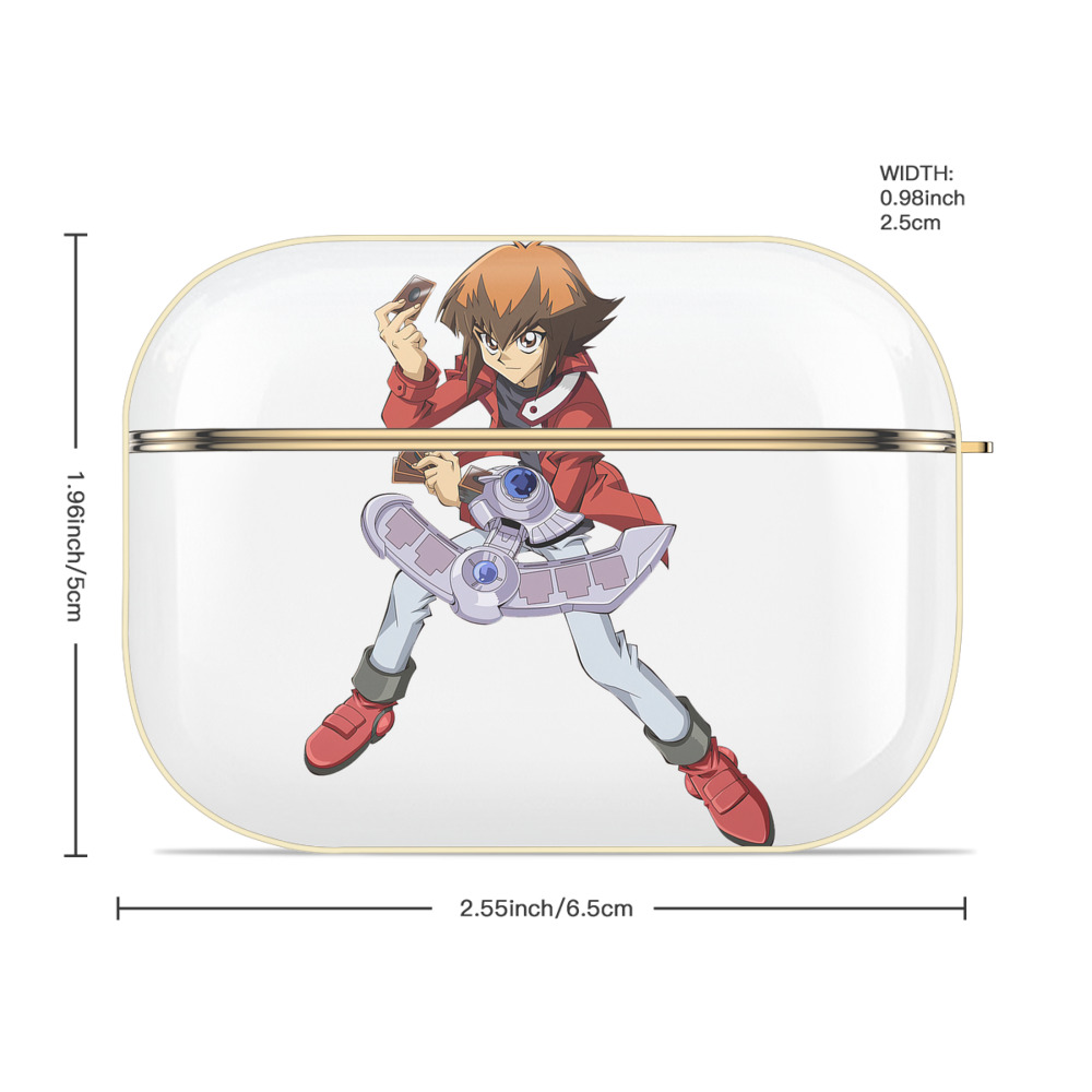 遊☆戯☆王 Yu-Gi-Oh! 【AirPods Pro用】ハードシェル保護ケース｜耐衝撃・防指紋・カラビナ付き商品仕様