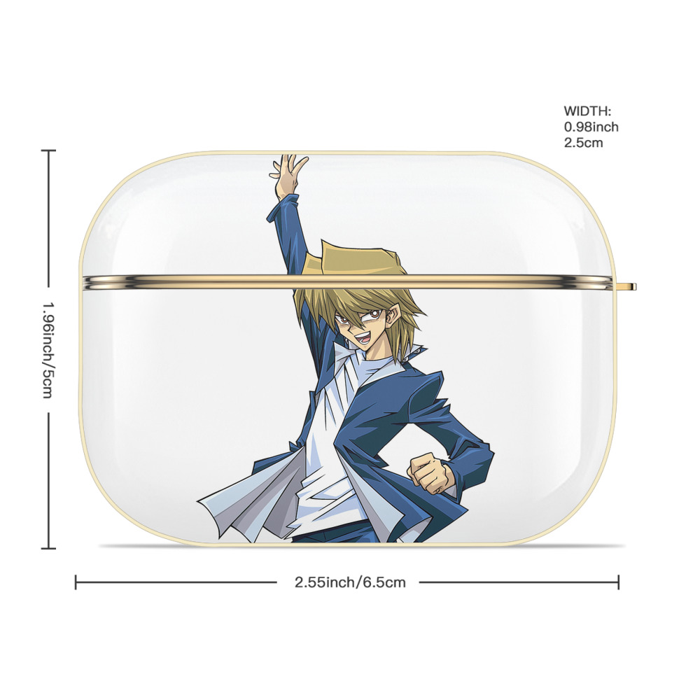 遊☆戯☆王 Yu-Gi-Oh! 【AirPods Pro用】ハードシェル保護ケース｜耐衝撃・防指紋・カラビナ付き商品仕様
