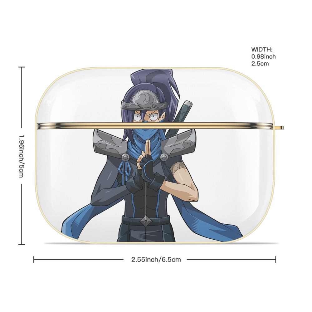 遊☆戯☆王 Yu-Gi-Oh! 【AirPods Pro用】ハードシェル保護ケース｜耐衝撃・防指紋・カラビナ付き商品仕様