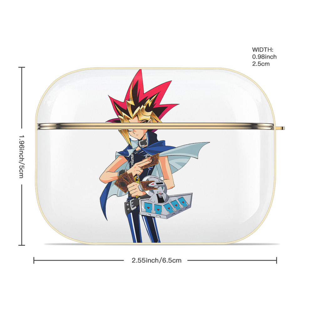 遊☆戯☆王 Yu-Gi-Oh! 【AirPods Pro用】ハードシェル保護ケース｜耐衝撃・防指紋・カラビナ付き商品仕様