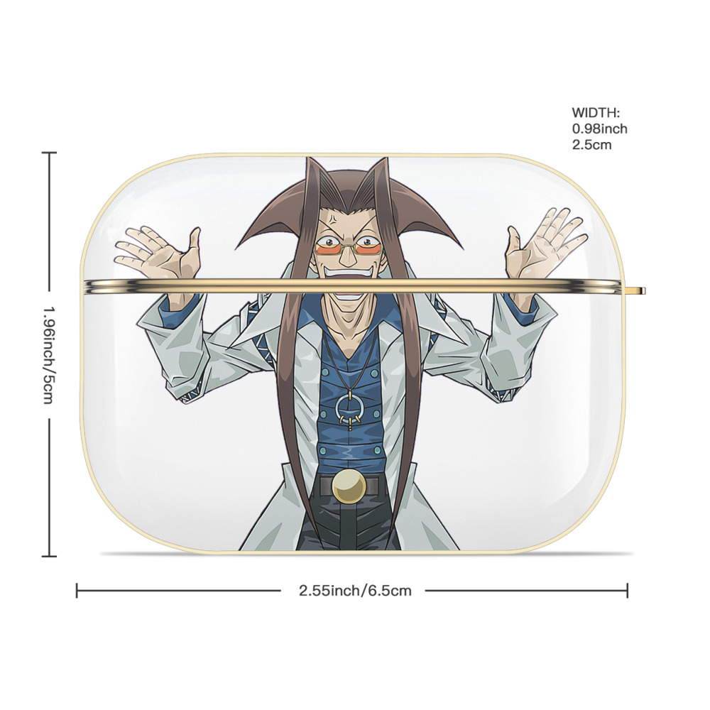 遊☆戯☆王 Yu-Gi-Oh! 【AirPods Pro用】ハードシェル保護ケース｜耐衝撃・防指紋・カラビナ付き商品仕様