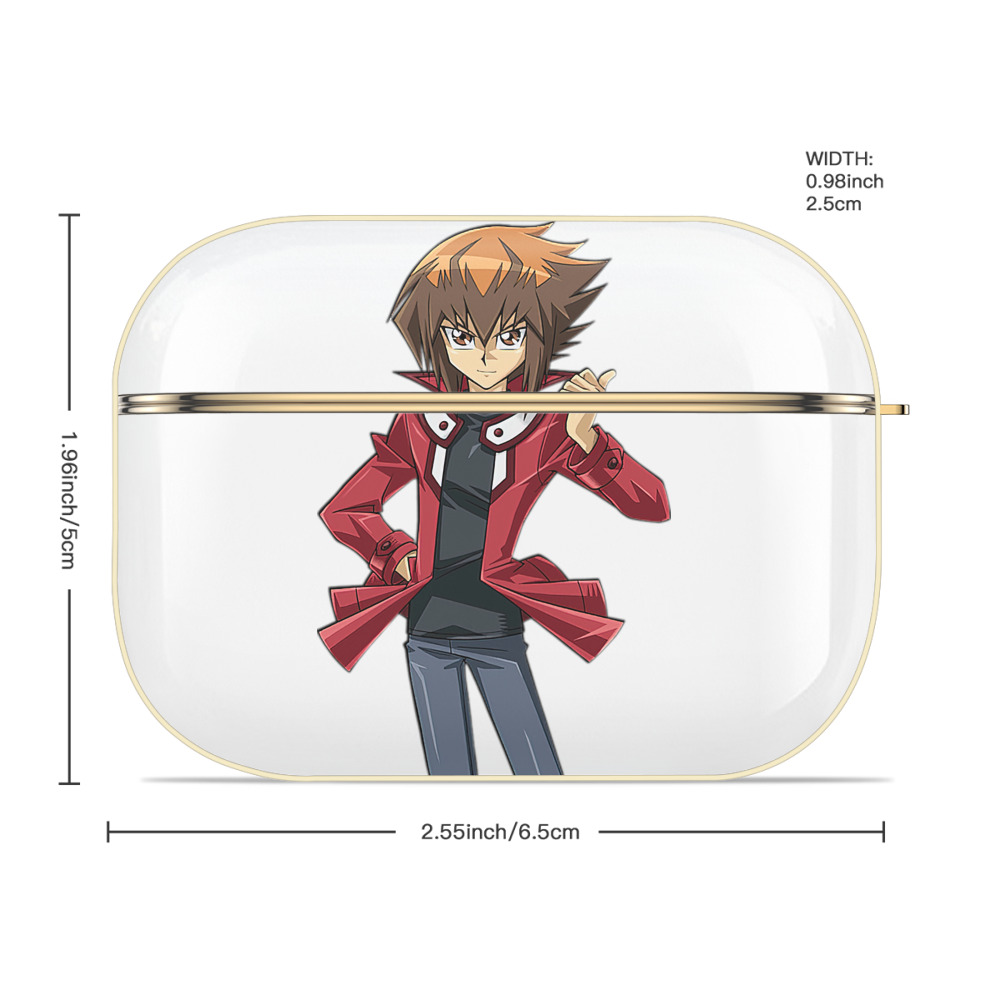 遊☆戯☆王 Yu-Gi-Oh! 【AirPods Pro用】ハードシェル保護ケース｜耐衝撃・防指紋・カラビナ付き商品仕様