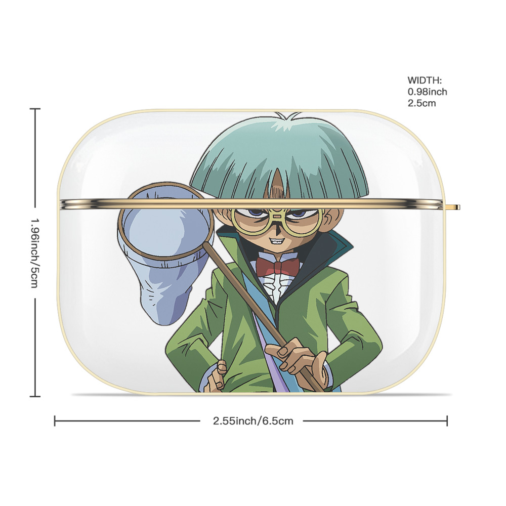 遊☆戯☆王 Yu-Gi-Oh! 【AirPods Pro用】ハードシェル保護ケース｜耐衝撃・防指紋・カラビナ付き商品仕様