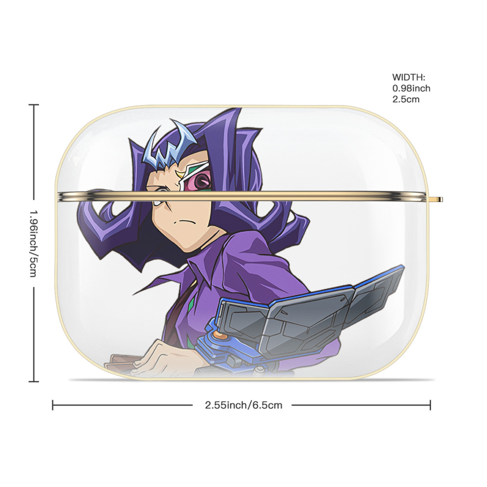 遊☆戯☆王 Yu-Gi-Oh! 【AirPods Pro用】ハードシェル保護ケース｜耐衝撃・防指紋・カラビナ付き商品仕様
