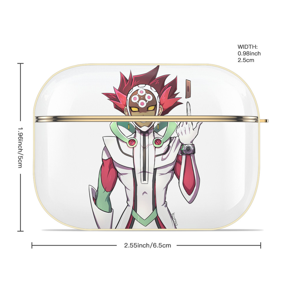 遊☆戯☆王 Yu-Gi-Oh! 【AirPods Pro用】ハードシェル保護ケース｜耐衝撃・防指紋・カラビナ付き商品仕様