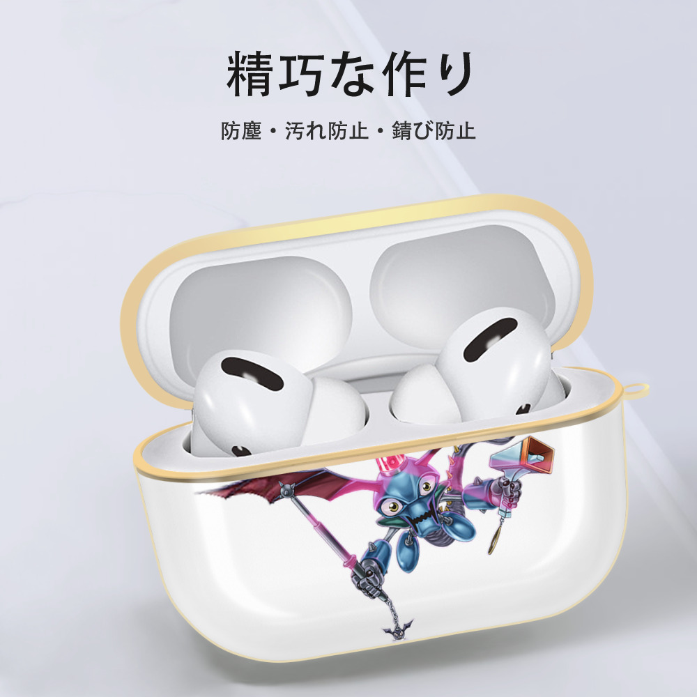 遊☆戯☆王 Yu-Gi-Oh! 【AirPods Pro用】ハードシェル保護ケース｜耐衝撃・防指紋・カラビナ付き商品仕様