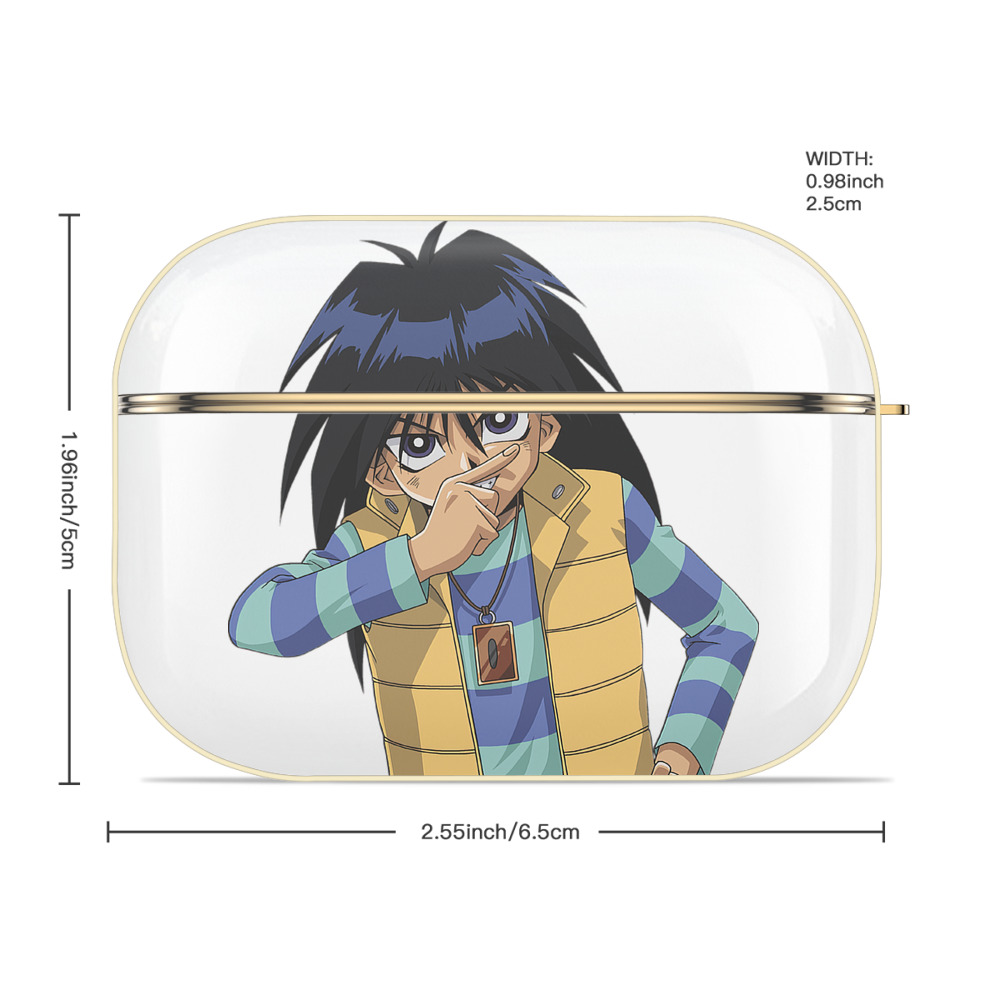 遊☆戯☆王 Yu-Gi-Oh! 【AirPods Pro用】ハードシェル保護ケース｜耐衝撃・防指紋・カラビナ付き商品仕様