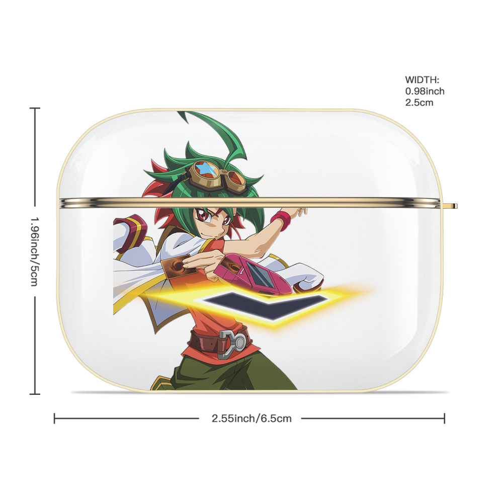 遊☆戯☆王 Yu-Gi-Oh! 【AirPods Pro用】ハードシェル保護ケース｜耐衝撃・防指紋・カラビナ付き商品仕様